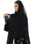 Hanayen Handcrafted Beaded Abaya With Toor Design
