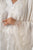 Hanayen Off-White Abaya With Lace Insert