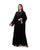 Hanayen Velvet Abaya With Sleeves Design