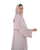 Hanayen Hanayen Abaya with Delicate Pink Edging best abaya online in dubai