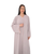 Hanayen Hanayen Abaya with Delicate Pink Edging best abaya online in dubai