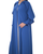 Hanayen Hanayen Blue Abaya with Layered Cape Sleeves best abaya online in dubai