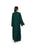 Hanayen Hanayen Green Embroidered-Trim Abaya best abaya online in dubai