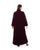 Hanayen Quilted Winter Maroon Abaya Coat