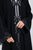 Hanayen High-Fashion Noir Abaya For Event best abaya online in dubai