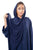 Hanayen Lapel Abaya Design With Satin Inner