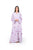 Hanayen Lavender Abaya with Intricate Purple Floral Embroidery best abaya online in dubai