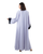 Hanayen Lavender and Black Contrast Abaya best abaya online in dubai