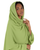 Hanayen Light Lime Green Plain Abaya best abaya online in dubai