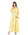 Hanayen Light Yellow Plain Abaya best abaya online in dubai