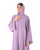 Hanayen Lilac Plain Abaya