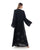 Hanayen Luxurious Black Abaya with Elegant Lace Details