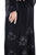 Hanayen Luxurious Black Abaya with Elegant Lace Details