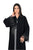 Hanayen Luxury Abaya with Swarovski Crystals Sunburst and Scalloped Lace Accents best abaya online in dubai
