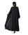 Hanayen Luxury Black Abaya With Panels & Inner Dress best abaya online in dubai