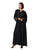 Hanayen Luxury Black Abaya With Panels & Inner Dress best abaya online in dubai