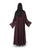 Hanayen Luxury Burgundy Embellished Abaya best abaya online in dubai