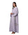 Hanayen Luxury Lilac Abaya with Floral Appliqué and Crystal Details best abaya online in dubai