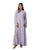 Hanayen Luxury Lilac Abaya with Floral Appliqué and Crystal Details best abaya online in dubai