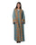 Hanayen Luxury Sage Green Abaya with Bronze Lace Embellishments best abaya online in dubai