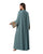 Hanayen Luxury Sage Green Abaya with Bronze Lace Embellishments best abaya online in dubai