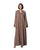 Hanayen Luxury Taupe Abaya with Swarovski Elements and Crystals best abaya online in dubai