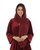 Hanayen Luxury Velvet Maroon Abaya best abaya online in dubai