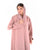 Hanayen Minimalist Rose Pink Abaya