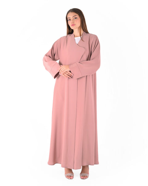 Hanayen Minimalist Rose Pink Abaya