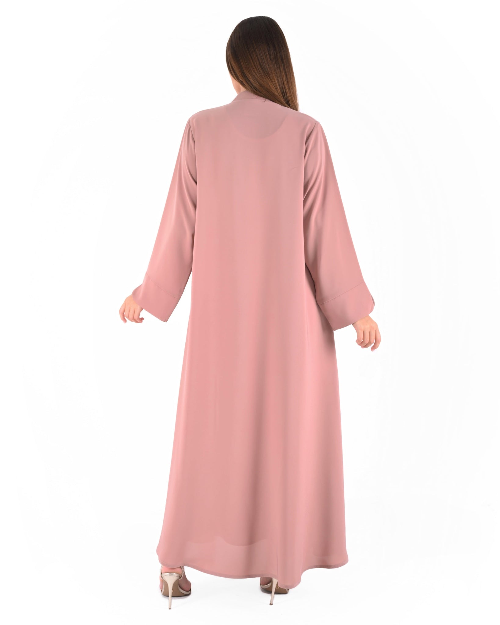 Hanayen Minimalist Rose Pink Abaya