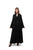 Hanayen Modern A-Line Lapel Abaya | Clearance best abaya online in dubai