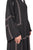 Hanayen Modern Abaya with Geometric Paneled Embroidery best abaya online in dubai