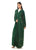 Hanayen Modern Asymmetric Green Abaya