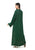 Hanayen Modern Asymmetric Green Abaya