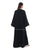 Hanayen Modest Black Abaya Cut Design