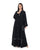 Hanayen Modest Black Abaya Cut Design