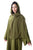 Hanayen Moss Green Plain Cut abaya | Clearance best abaya online in dubai