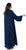 Hanayen Navy Blue Plain Abaya best abaya online in dubai