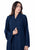 Hanayen Navy Blue Plain Abaya best abaya online in dubai