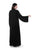 Hanayen Open Front Plain Abaya