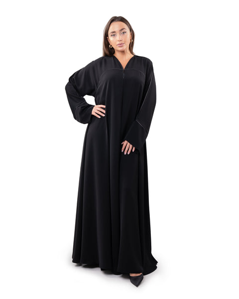 Hanayen Office Abaya In Black