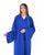 Hanayen Royal Blue Crystals Swarovski Embellished Abaya