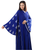 Hanayen Royal Blue Embroidered Abaya Design best abaya online in dubai