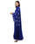 Hanayen Royal Blue Embroidered Abaya Design best abaya online in dubai