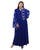 Hanayen Royal Blue Embroidered Abaya Design best abaya online in dubai