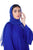 Hanayen Royal Blue Plain Abaya