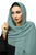 Hanayen Sage Green Chiffon Sheila best abaya online in dubai