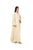 Hanayen Scalloped Abaya with Floral Embroidered Sleeves best abaya online in dubai