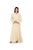 Hanayen Scalloped Abaya with Floral Embroidered Sleeves best abaya online in dubai