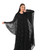 Hanayen Sheer Crystal Bridal Abaya in Flowing Chiffon best abaya online in dubai